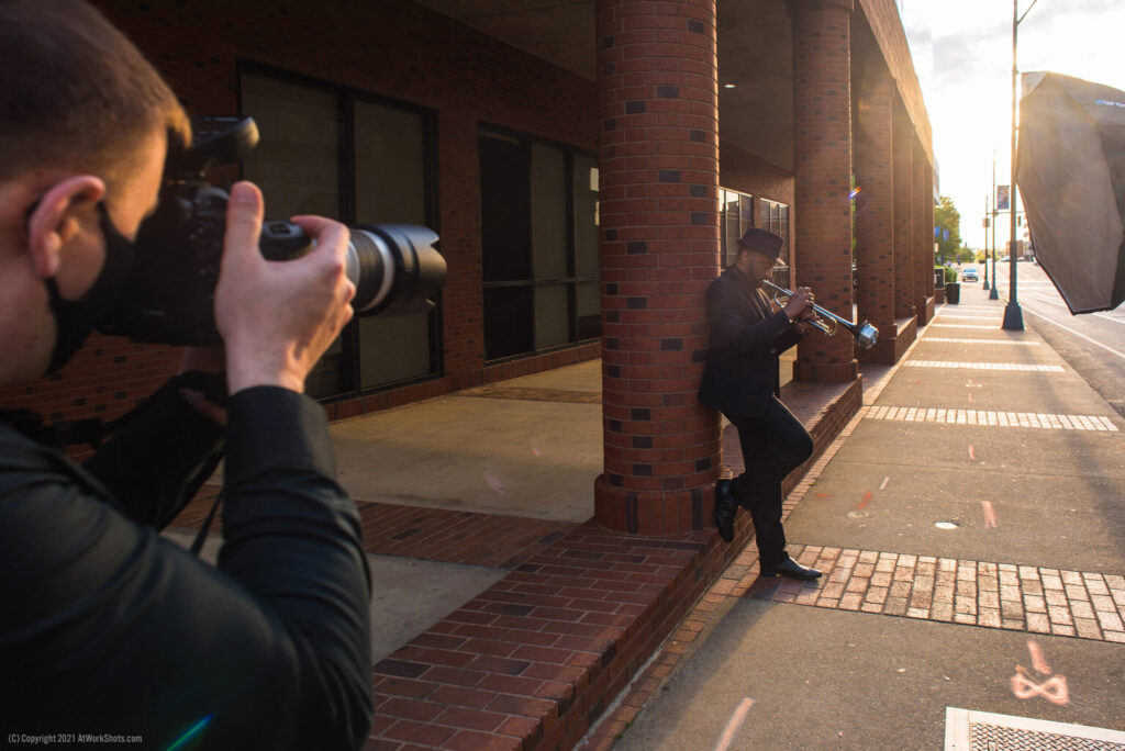 Photoshoot with Bellino Evans