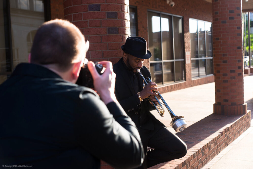Photoshoot with Bellino Evans