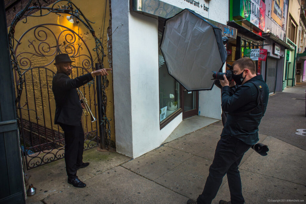 Photoshoot with Bellino Evans