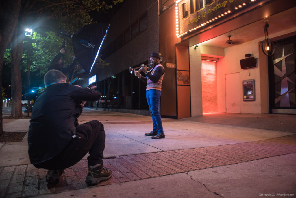 Photoshoot with Bellino Evans